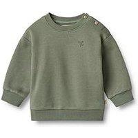 Wheat Baby Boys Willi Sweatshirt - Khaki