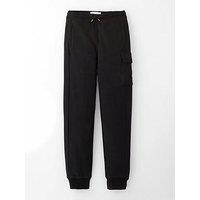 Calvin Klein Jeans Boys Badge Relaxed Sweatpants - Black