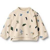 Wheat Baby Boys Emery Sweatshirt - Off White