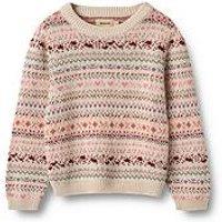 Wheat Girls Olga Knitted Jumper - Multi