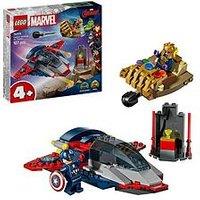 Lego Marvel Captain America Vs. Thanos Set 76319