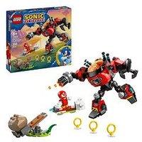 Lego Sonic Knuckles Vs. Dr. Eggman Egg Crusher Mech 77005