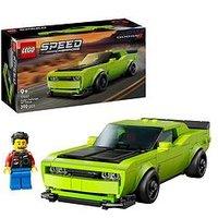 Lego Speed Champions Dodge Challenger Srt Hellcat Sports Car 77237