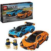 Lego Speed Champions Lamborghini Revuelto & HuracÁN Sto 77238