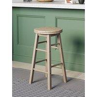 Vida Designs Chef Vida Wooden Revolving Bar Stool