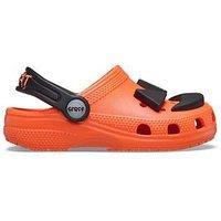 Crocs Infant/Junior Halloween Jack O Lantern Lights Clog - Orange