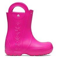 Crocs Kids Handle It Rain Boot - Pink Crush