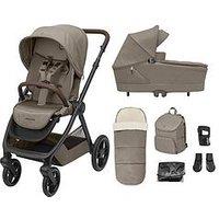 Maxi-Cosi Oxford + Essential Pushchair Bundle - Twillic Truffle