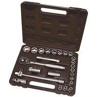 Hilka 25 Pce 1/2" Drive Socket Set Metric