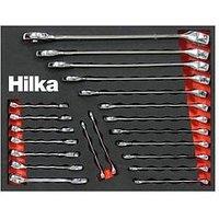 Hilka 21 Pce Combination Eva Spanners Set Metric