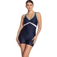 Zoggs Women'S Boronia Nelson Legsuit - Navy