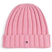 Tommy Hilfiger Kids Small Flag Beanie - Mystic - Pink
