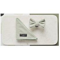 Cocopup 2 Pack - Sage Tweed Bandana And Bow Tie