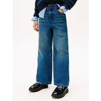 Tommy Hilfiger Girls Mabel Dark Vintage Crest Jeans - Denim Vintage