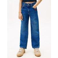 Tommy Hilfiger Girls Girlfriend Dark Wash Jeans - True