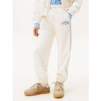 Tommy Hilfiger Girls Varsity Sweatpants - Ivory Silk