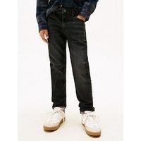 Tommy Hilfiger Boys Modern Straight Denim Jeans - Denim Washed