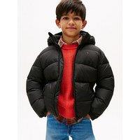 Tommy Hilfiger Boys Essential Down Jacket - Black
