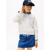 Tommy Hilfiger Girls Flock Sweatshirt - Heather
