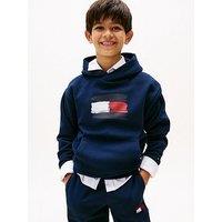 Tommy Hilfiger Boys Flag Hoodie - Night Navy