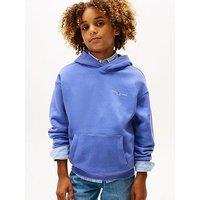 Tommy Hilfiger Girls Mini Corp Hoodie - Blue