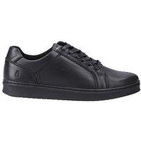 Hush Puppies Mens Madden Lace Up Trainers - Black