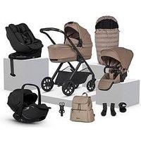 Silver Cross Reef 2 Ultimate 360 Family Car Seat Bundle - Mocha