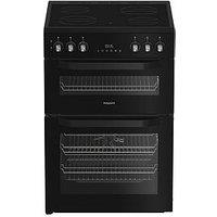 Hotpoint Hde6Vdb1 - Electric Double Cooker - Black