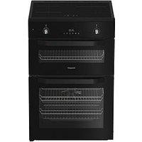 Hotpoint Hde6Idc2B1 - Electric Double Cooker - Black