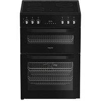 Hotpoint Hte6Vdcb1 - Electric Twin Cooker With Multiflow Technology - Black