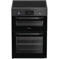 Hotpoint Hde6Idc2Sa - Electric Double Cooker - Dark Silver