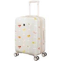 It Luggage Sheen Martini Sparkles Cocktail Print Hardshell Cabin Suitcase