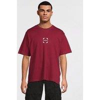 Jack & Jones Dia Back Graphic T-Shirt - Dark Red
