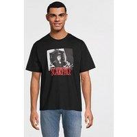 Jack & Jones Scarface Graphic T-Shirt - Black