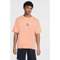Jack & Jones Padel Club Back Graphic T-Shirt - Orange