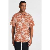 Jack & Jones Jack & Jones Joshua Split Aop Short Sleeve Shirt