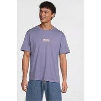 Jack & Jones Osaka Back Graphic T-Shirt - Blue