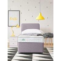 Airsprung Luna Comfort Quilted Divan With Storage Options - Headboard Included - Fsc Certified