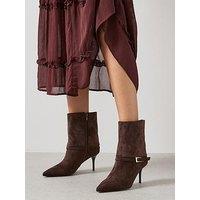 The Very Collection Pointed Ankle Boot - Brown