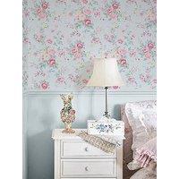 Rachel Ashwell Rachel Ashwell Wild Flower Wallpaper - Blue