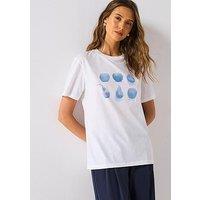 Ps Paul Smith Pear Graphic Logo T-Shirt - White