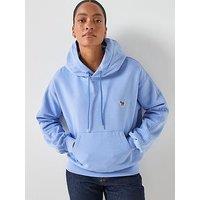 Ps Paul Smith Womens Zebra Hoodie - Blue