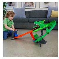 Hot Wheels Monster Trucks Sharks Vs. Dinos Dragon Destruction