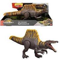Jurassic World Rebirth Tail Thrasher Spinosaurus Action Figure, Dinosaur Toy