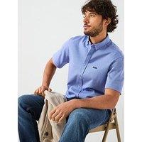 Boss Motion Regular Fit Short Sleeve Shirt - Blue