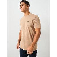 Boss Regular Fit T-Shirt - Dark Beige