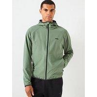 Boss L_Commuter Lightweight Hooded Jacket - Green