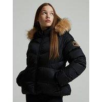 Zavetti Canada Junior Girls Allessia Short Puffer Jacket - Black