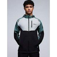 Oex Mens Bachar Track Jacket- Green