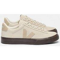 Veja Womens Campo Bold Suede Trainer- White
